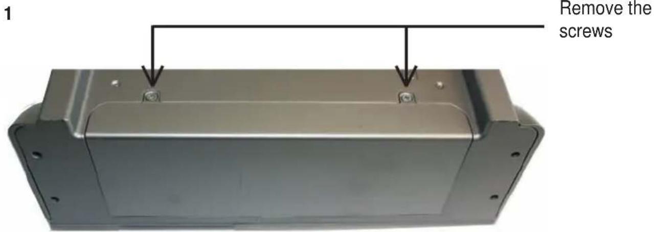Humantechnik LA90 - Inserting the rechargeable battery before first use - 1