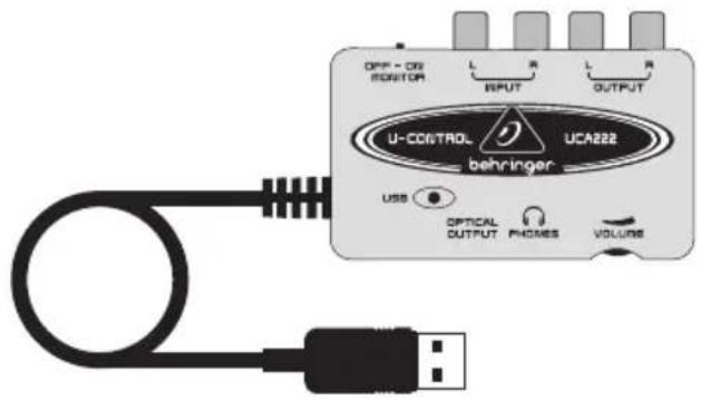 BEHRINGER Ucontrol UCA222 - Gebruiksaanwijzing - 1