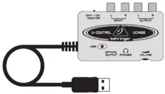 BEHRINGER Ucontrol UCA222 - Manual de uso - 1