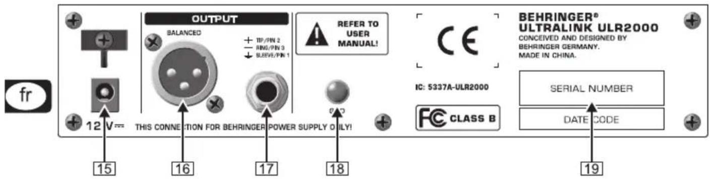 BEHRINGER Ultralink UL2000M - MUTE - 1
