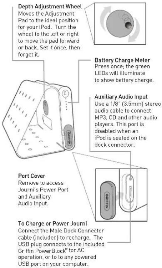 Griffin Journi - Personal Mobile Speaker System - 2
