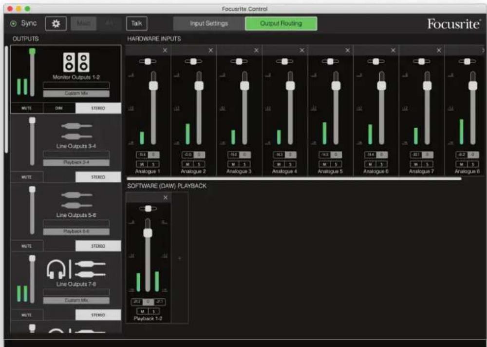FOCUSRITE Scarlett 8i6 - Analogue 8 canaux (8 Channel Analogue) - 1