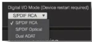 FOCUSRITE Scarlett 8i6 - Entrées numériques - 1