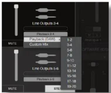 FOCUSRITE Scarlett 8i6 - La section de sortie - 3