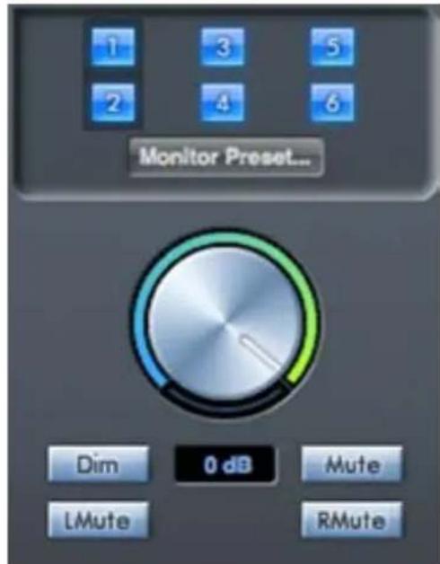 FOCUSRITE Scarlett 18i8 - Section d'écoute de contrôle (Monitor) - 1