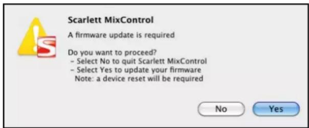 FOCUSRITE Scarlett 18i6 - Mise à jour du firmware - 1