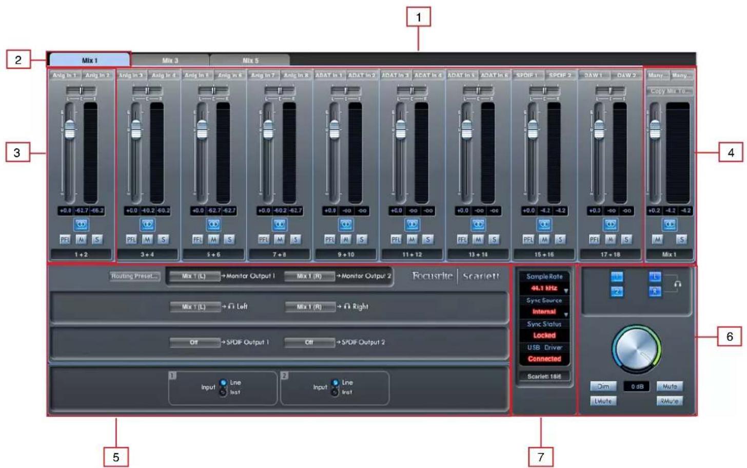 FOCUSRITE Scarlett 18i6 - Mac - 1