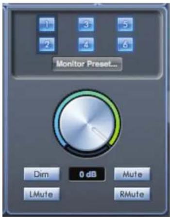 FOCUSRITE Saffire PRO 26 - Section d'écoute de contrôle (Monitor) - 1