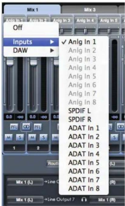 FOCUSRITE Scarlett 18i20 - Sélecteur de source audio - 1