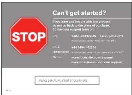 FOCUSRITE Scarlett 18i20 - Installation des logiciels - 2