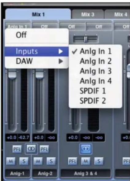 FOCUSRITE Saffire PRO 14 - Sélecteur de source audio - 1