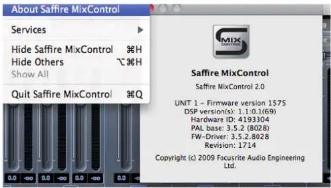 FOCUSRITE Saffire PRO 14 - Ordre des flux d'entrée et de sortie dans la DAW - 1