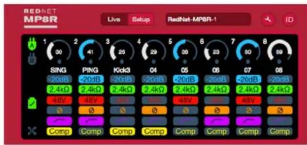 FOCUSRITE Rednet MP8R - EMPLOI DE REDNET CONTROL - 2