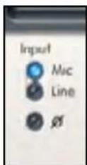 FOCUSRITE Liquid Saffire 56 - Commutateurs Mic/Line &amp; inverseurs de phase - 1