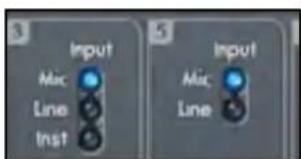 FOCUSRITE Liquid Saffire 56 - Sélecteur de source de signal d'entrée pour les préamplis 3 à 8 - 1
