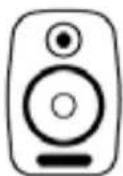 FOCUSRITE Liquid Saffire 56 - Configuration des enceintes : principale, moyenne, petite - 5