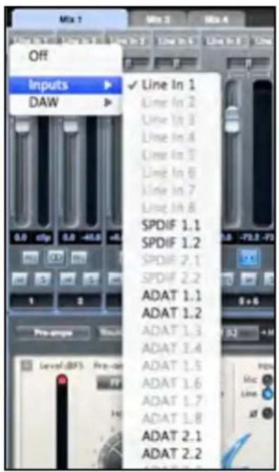 FOCUSRITE Liquid Saffire 56 - Sélecteur de source audio - 1