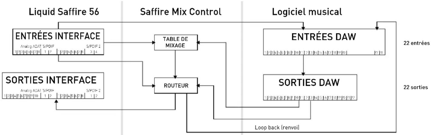 FOCUSRITE Liquid Saffire 56 - 44,1 kHz/48 kHz optique au format S/PDIF - 1
