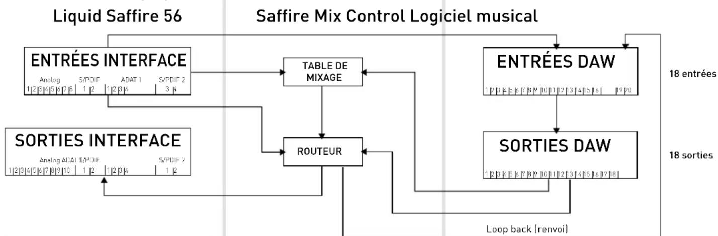 FOCUSRITE Liquid Saffire 56 - 44,1 kHz/48 kHz optique au format S/PDIF - 3