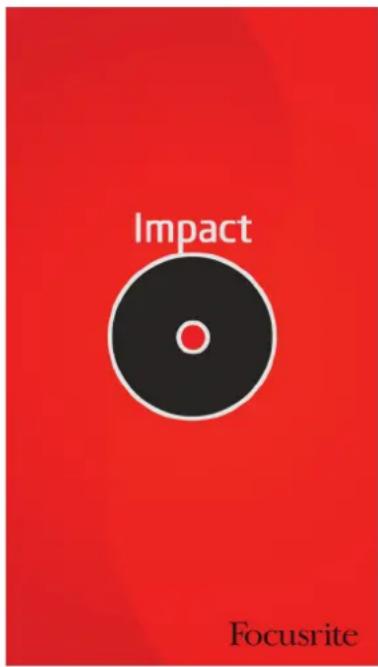 FOCUSRITE iTrack Pocket - Emploi de l'iTrack Pocket avec Impact - 1