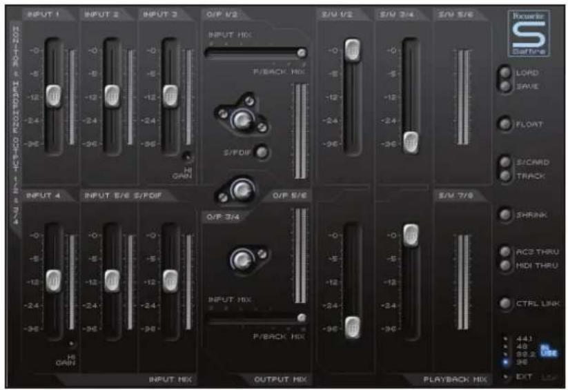 FOCUSRITE Control 2802 - ■ Taux d'échantillonnage à 88.2/96kHz - 1