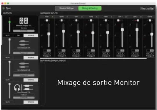 FOCUSRITE Clarett 4Pre - Enregistrement multipiste en simultané - 1