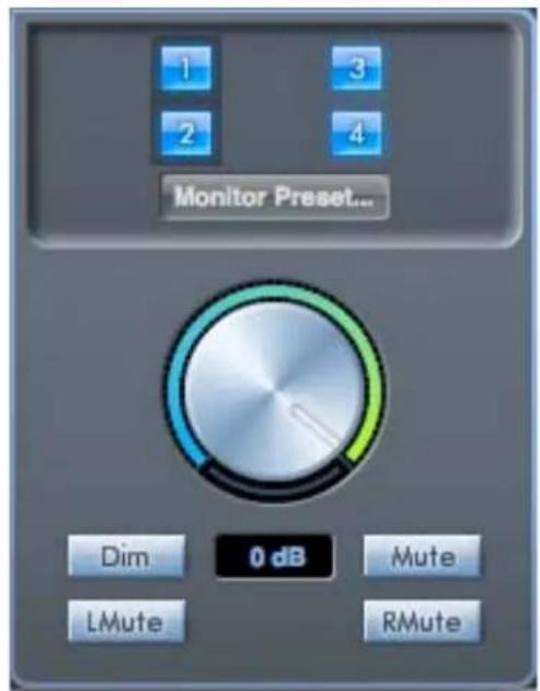 FOCUSRITE Scarlett 6i6 - Section d'écoute de contrôle (Monitor) - 1
