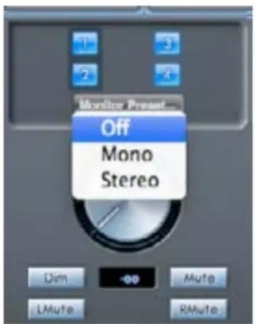 FOCUSRITE Scarlett 6i6 - Section d'écoute de contrôle (Monitor) - 6