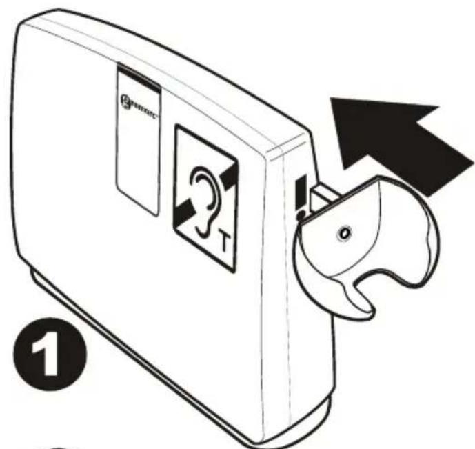 GEEMARC LoopHEAR 101 - Fixation du support de I'écouteur - 1