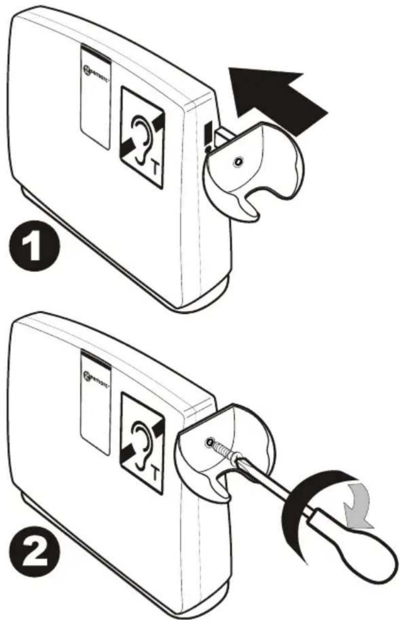 GEEMARC LoopHEAR 101 - FIXING THE HAND HELD Listener HOLDER - 1