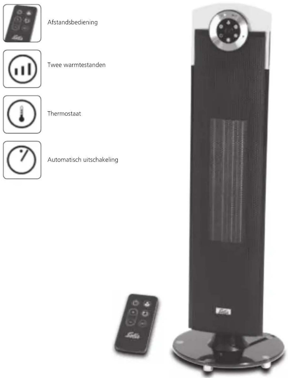 Solis Deco Heater Plus 687 - 90 10 - 1