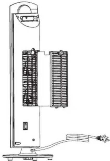 Solis Deco Heater Plus 687 - Reinig het luchtfilter zo nodig eens per maand: - 2