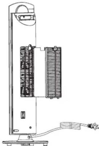 Solis Deco Heater Plus 687 - Clean the air filter monthly if needed. - 2