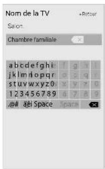 VIZIO PQ65F1 - Modification du nom de la TV - 1