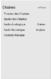 VIZIO PQ65F1 - RéGLAGE DU CHÂINES - 1