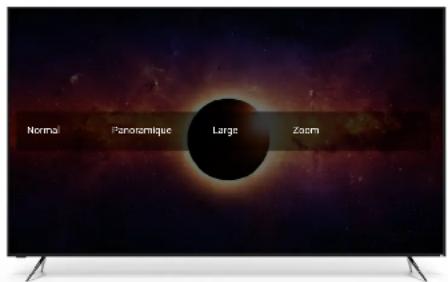 VIZIO PQ65F1 - MODIFICATION DU FORMAT DE CADRE DE LA TV - 2