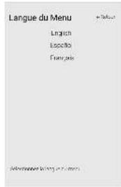 VIZIO PQ65F1 - Modificaton de la langue du Menu de la TV - 1
