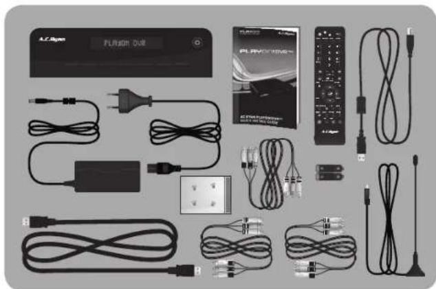 AC Ryan Playon!DVR HD ACRPV76120 - TAKK FOR AT DU KJ∅PTE VÅRT PRODUKT OG VELKOMMEN TIL PLAYON!-FELLESKAPET! DETTE ER EN HURTIGINSTALLERINGSGUIDE FOR AT DU SKAL KOMME I GANG MED DIN NYE PLAYON!DVR ^HD - 1