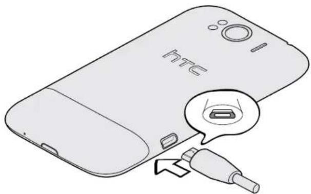 HTC Sensation XL - Installer la batterie - 4