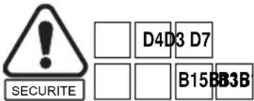 SECURITE D4D3 D7 B15B3B