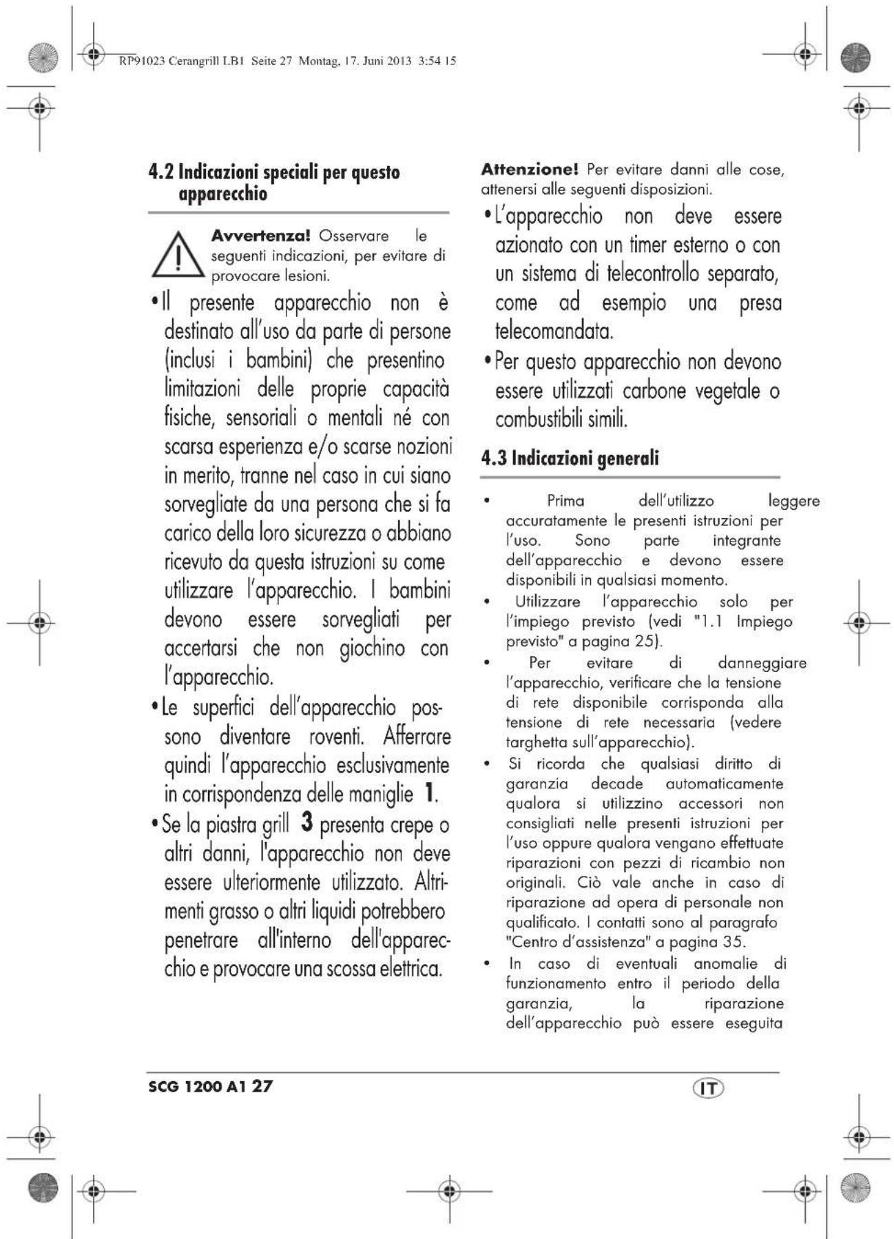 SILVERCREST Ceran SCG 1200 A1 - 8