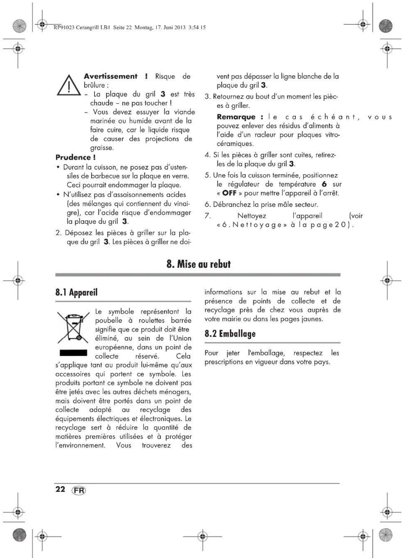 SILVERCREST Ceran SCG 1200 A1 - 3