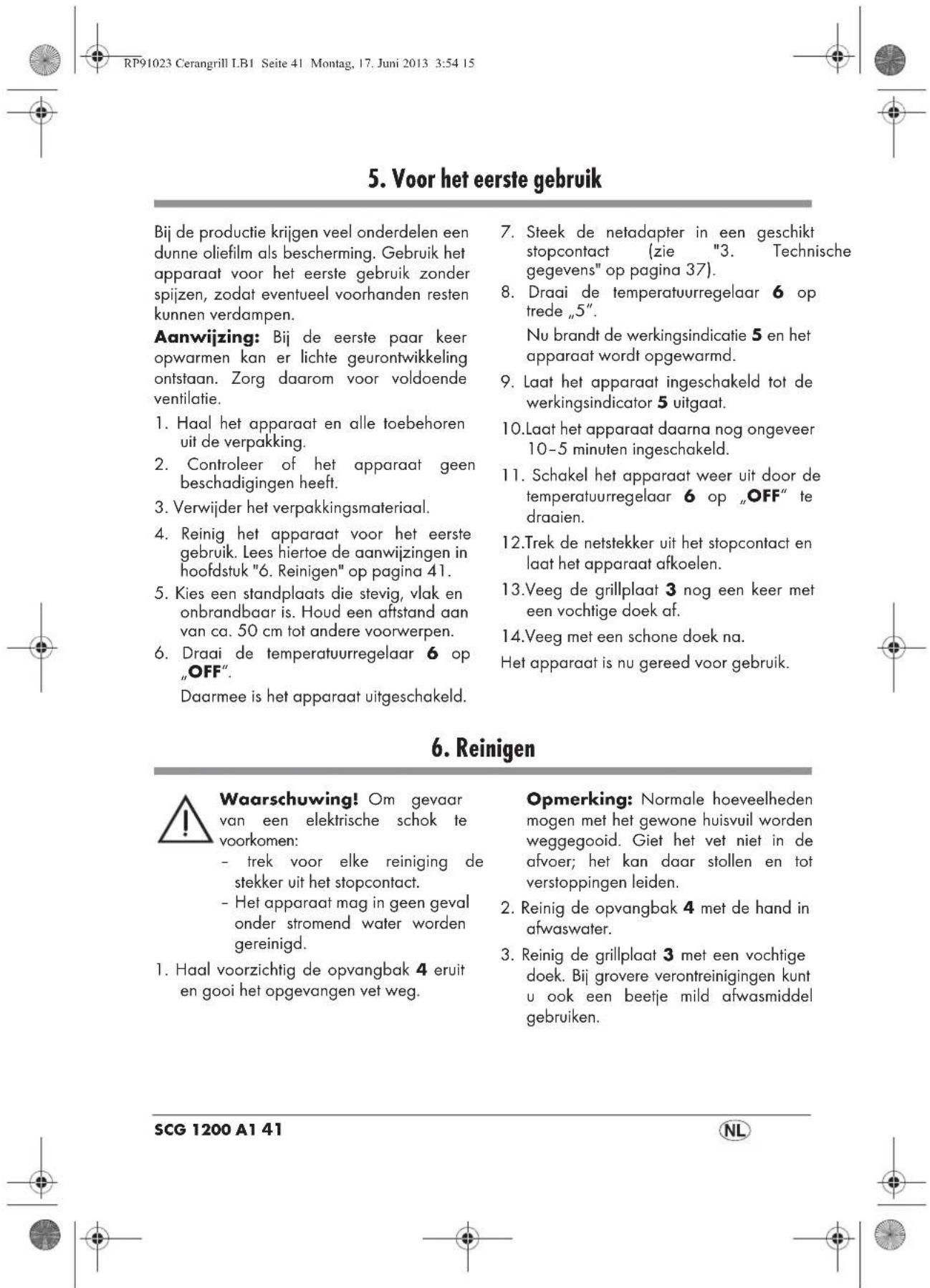 SILVERCREST Ceran SCG 1200 A1 - 13