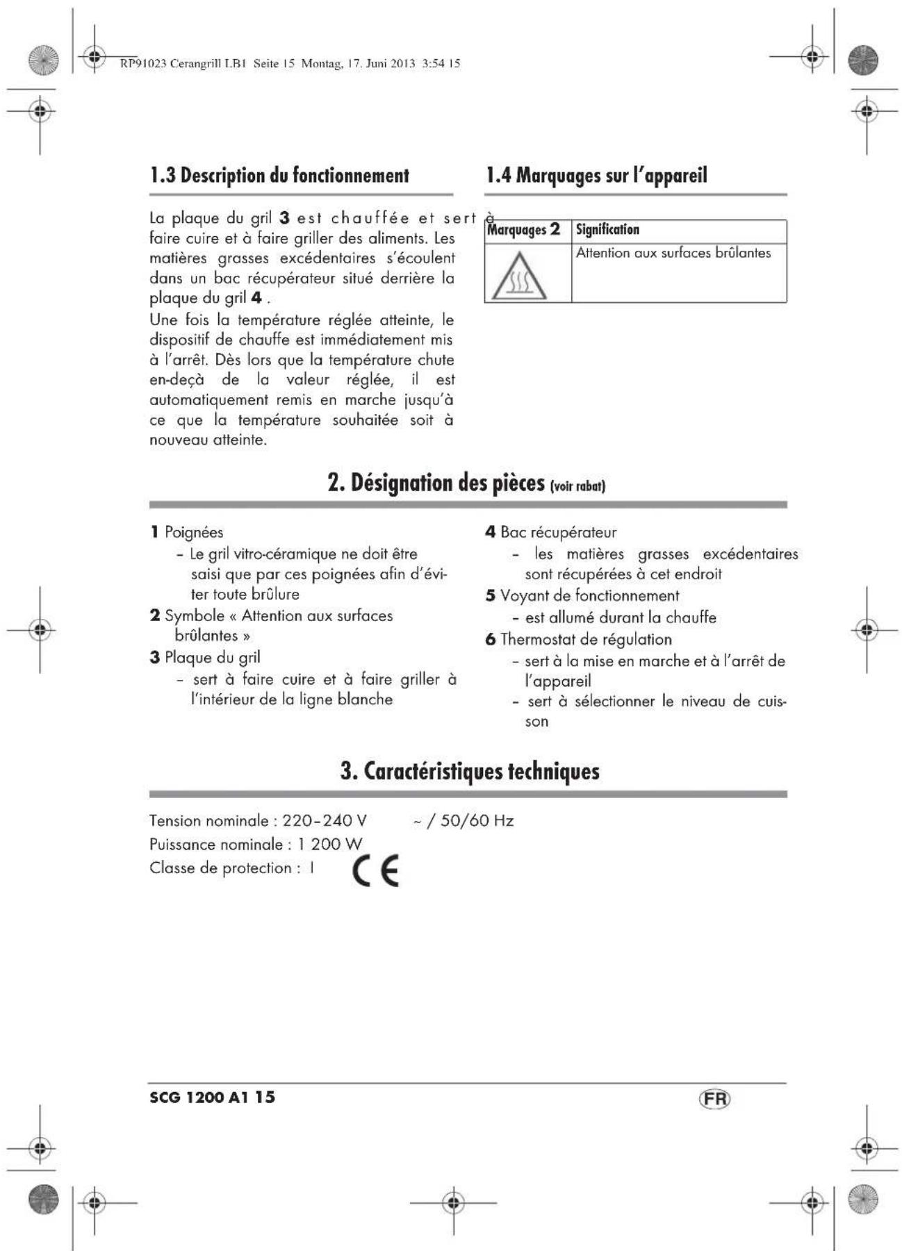 SILVERCREST Ceran SCG 1200 A1 - 5
