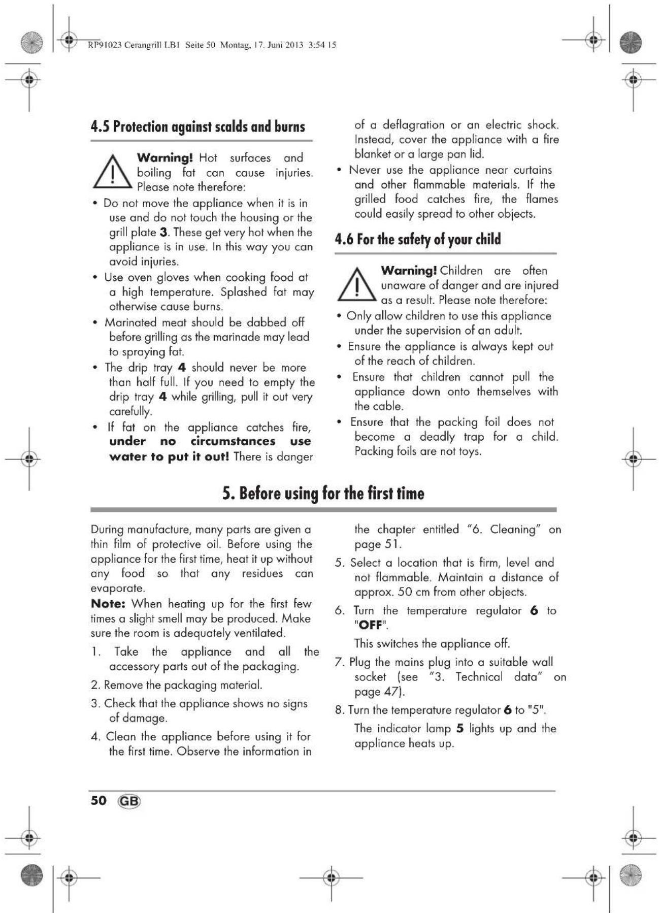 SILVERCREST Ceran SCG 1200 A1 - 22