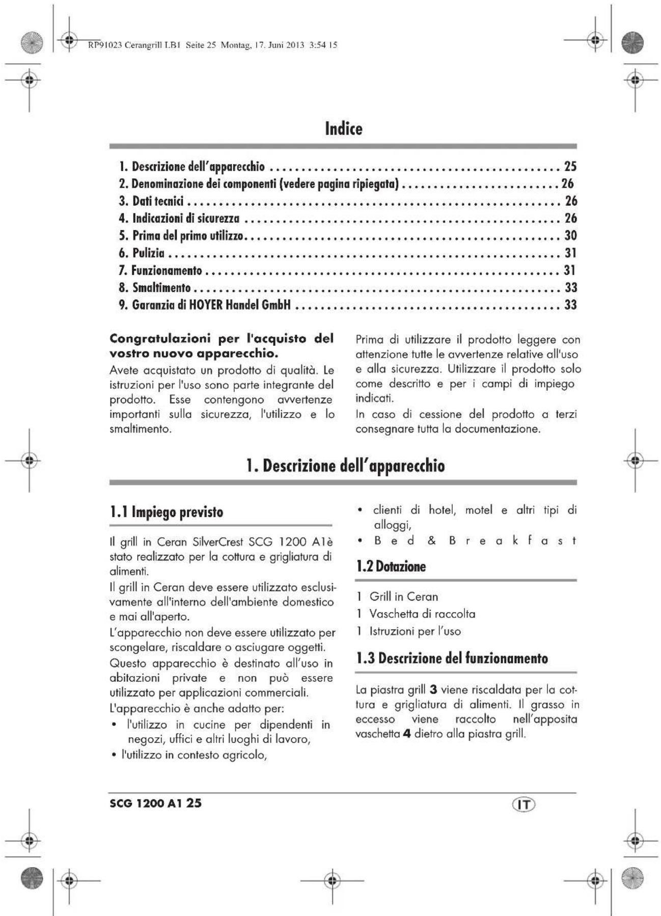 SILVERCREST Ceran SCG 1200 A1 - 6
