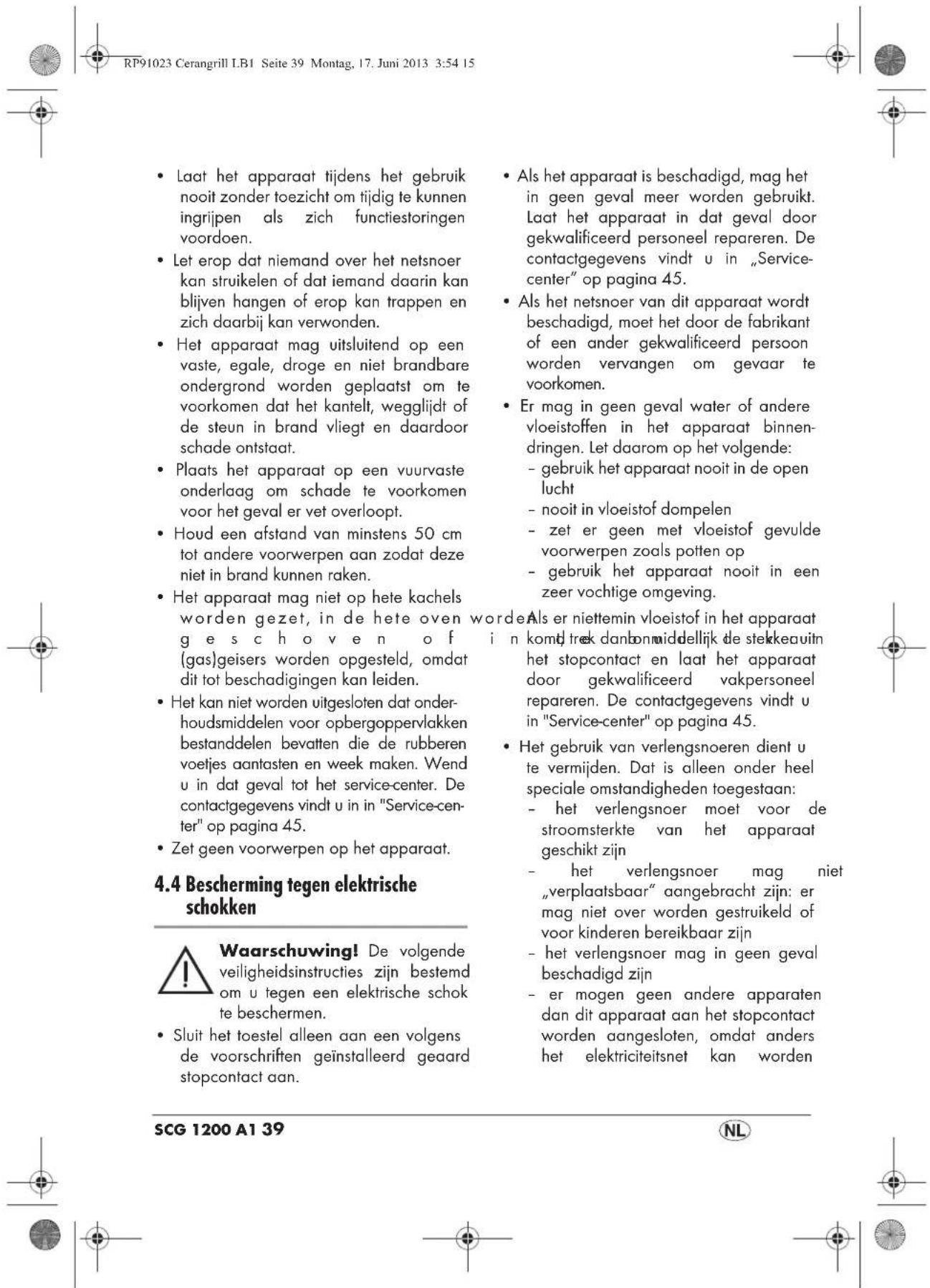 SILVERCREST Ceran SCG 1200 A1 - 11