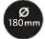 PARKSIDE PMTS 180 A1 - Použité symboly na elektrickém nářadí - 10