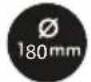 PARKSIDE PMTS 180 A1 - Symbols used on the power tool - 10