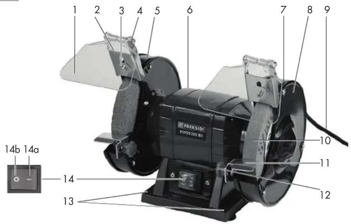 PARKSIDE PDOS 200 B2 - FR BE - 1